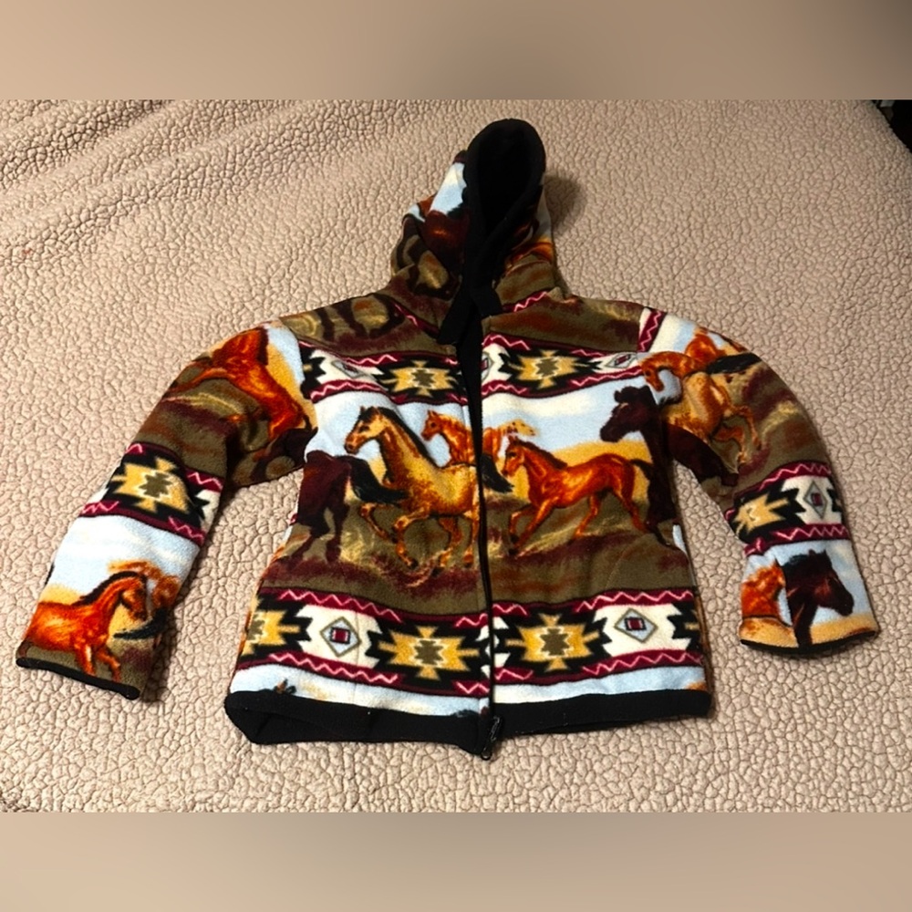 #1309 Little Cowboy or Cowgirl Fleece Jacket